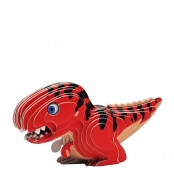 Tigre 3D Tyrannosaure 9,7 x 4,8 cm