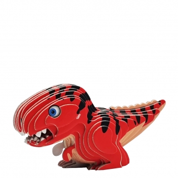 4087 - 3700443540879 - MegaCrea DIY - Tigre 3D Tyrannosaure 9,7 x 4,8 cm