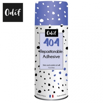 5322 - 3760011531296 - Odif - Colle repositionnable 404 Spray 250 ml - France