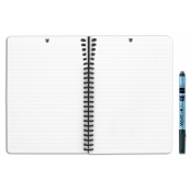 Carnet effaçable réutilisable A5 Efface moi + stylo