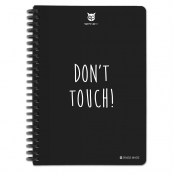 Carnet effaçable réutilisable A5 Don't touch + stylo