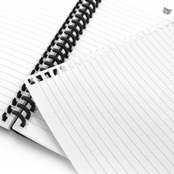 WNBOK009 - 3700982216686 - WhyNote - Carnet effaçable réutilisable A5 Don't touch + stylo - 3