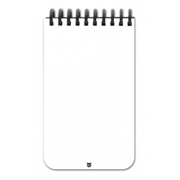 WNPBOK02 - 3700982216716 - WhyNote - Bloc effaçable réutilisable Pocket Blanc + stylo - 2