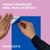 Flex Thermocollant UniFlex A Bleu royal Feuille A4