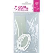 Mèche pour bougie d'extérieur Ø 6 mm 1 m