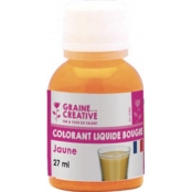 Colorant liquide pour bougie 27 ml Jaune