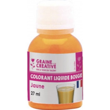 151311 - 3471051513110 - Graine créative - Colorant liquide pour bougie 27 ml Jaune - France