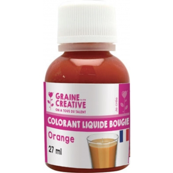 151315 - 3471051513158 - Graine créative - Colorant liquide pour bougie 27 ml Orange - France