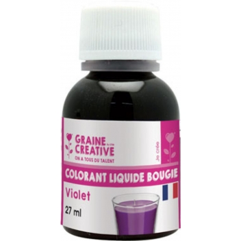151329 - 3471051513295 - Graine créative - Colorant liquide pour bougie 27 ml Violet - France