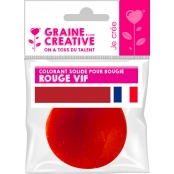colorant solide pour bougie 20 g Rouge