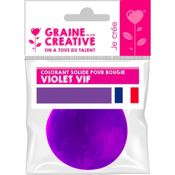 150029 - 3471051500295 - Graine créative - colorant solide pour bougie 20 g Violet - France - 2