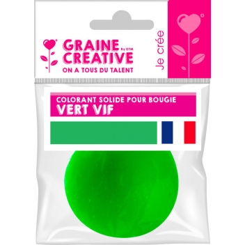150044 - 3471051500448 - Graine créative - colorant solide pour bougie 20 g Vert - France - 2