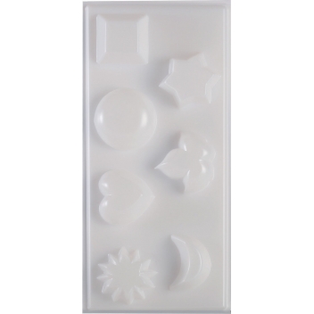 147000 - 3471051470000 - Graine créative - Moule pour bougie flottante 7 formes - France