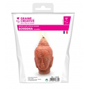 Moule à bougie en latex Bouddha