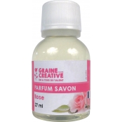 Parfum pour savon 27 ml Rose