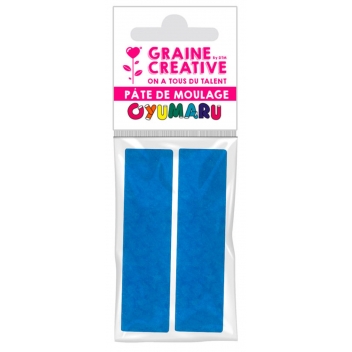 500127 - 3471055001279 - Oyumaru - Pâte Oyumaru 2 pains Bleu foncé - 3