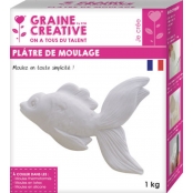 Plâtre de moulage 1 kg