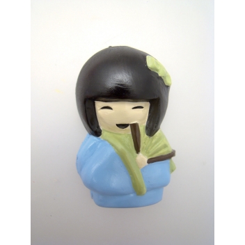 283550 - 3471052835501 - Graine créative - Moule thermoformé Kokeshi éventail - France