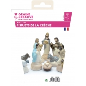 Moule en latex La crèche