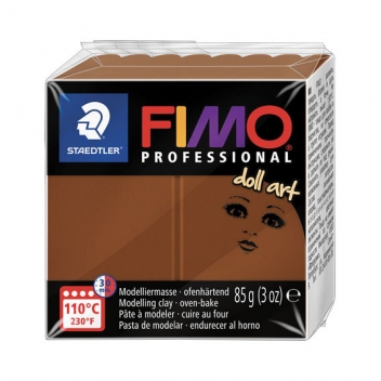 263306 - 4007817803387 - Fimo - Pâte Fimo Professional 85 g Doll Art Noisette Nougat 8027.78 - 3