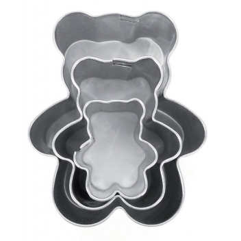 265049 - 3471052650494 - Graine créative - emporte-pièces métal Ourson 3 pièces