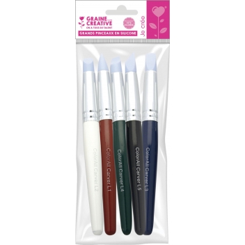 265002 - 3471052650029 - Graine créative - Pinceau shaper (grand) pour modeler et sculpter x5 - 2