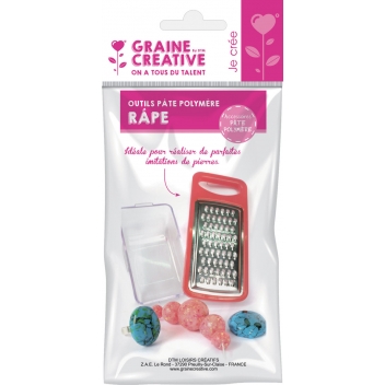 264913 - 3471052649139 - Graine créative - Râpe pour pâte polymère (Fimo) - 6