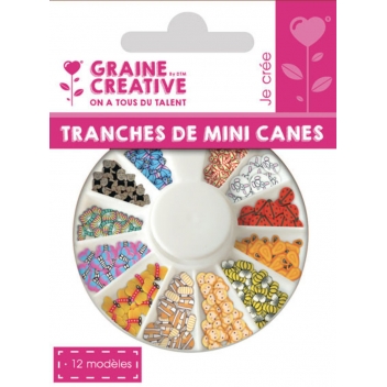 269007 - 3471052690070 - Graine créative - Tranches de canes MINI MINI Animaux et insectes - 2