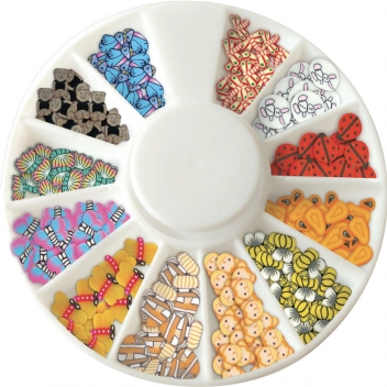 269007 - 3471052690070 - Graine créative - Tranches de canes MINI MINI Animaux et insectes