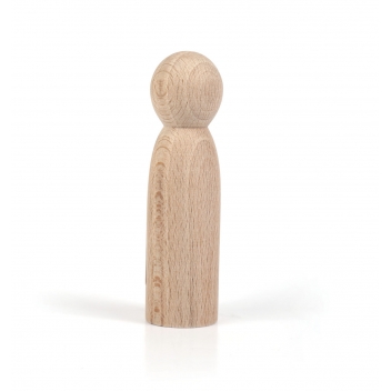 100942 - 3532431009422 - Graine créative - Pion figurine en bois Homme 90 mm