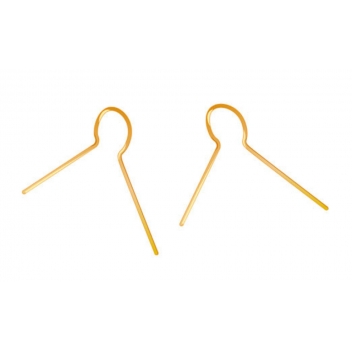 609070 - 3532436090708 - Graine créative - Attaches en laiton pour boule polystyrène 25 pièces - 2