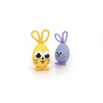 610302 - 3532436103026 - Graine créative - Oeuf en cellulose 6 cm 10 pièces