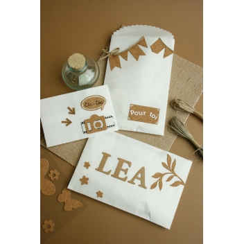 518173 - 3532435181735 - Graine créative - Stickers liège Fanion 25 pièces - 3