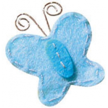 421011 - 3532434210115 - Graine créative - Motif adhésif feutrine Papillon 6 pièces - 4