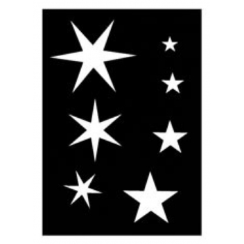 194139 - 3760131941395 - Ki-Sign - Pochoir adhésif Étoile 7x10 cm