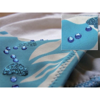 194191 - 3760131941913 - Ki-Sign - Strass thermocollant tissu Ø 4mm Bleu 80 pièces
