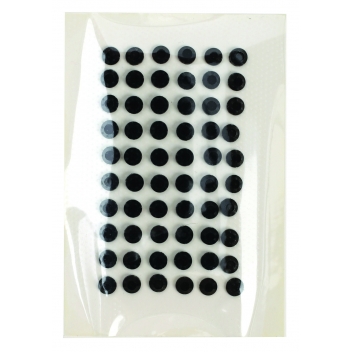 194273 - 3760131942736 - Ki-Sign - Strass thermocollant tissu Ø 5mm Noir 60 pièces