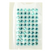 Strass thermocollant tissu Ø 5mm Bleu 60 pièces