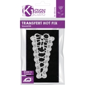 Transfert thermocollant dentelle Lacet 10x6cm