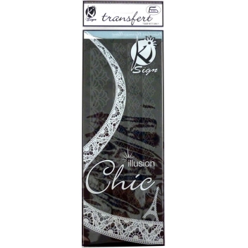 194361 - 3760131943610 - Ki-Sign - Transfert thermocollant velours Ruban 1 noir 10x30cm