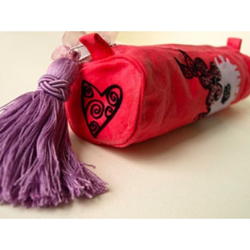 194363 - 3760131943634 - Ki-Sign - Transfert thermocollant velours Coeur noir 10x30cm - 2
