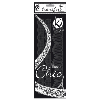 194369 - 3760131943696 - Ki-Sign - Transfert thermocollant velours Ruban 3 noir 10x30cm