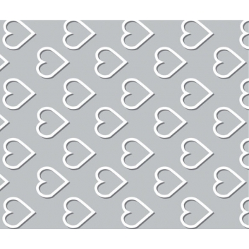 540280 - 3532435402809 - Plastique dingue - Plastique dingue cristal Motif blanc 6 pièces - France - 6
