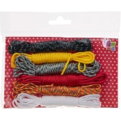 Corde Créacord Ø 2mm Assortiment Passion 6 pièces