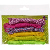 Corde Créacord Ø 2mm Assortiment Rainbow 6 pièces