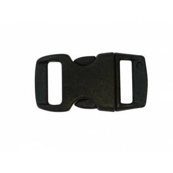 540141 - 3532435401413 - Créacord - Fermoirs clips plastique (idéal Créacord) 3 x 1,5cm Noir x10 - 4