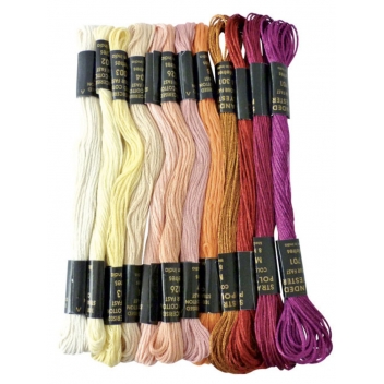 205005 - 3532432050058 - Graine créative - Fil bracelet brésilien 12 couleurs Amour métal - France - 6