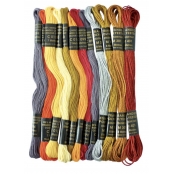 Fil bracelet brésilien 12 couleurs Passion métal