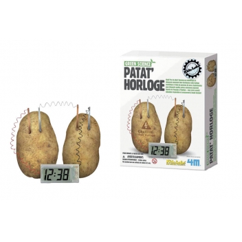 5663275 - 5414561465928 - 4M - Kit DAM/4M pour enfant Patat' horloge