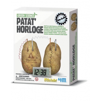 5663275 - 5414561465928 - 4M - Kit DAM/4M pour enfant Patat' horloge - 2